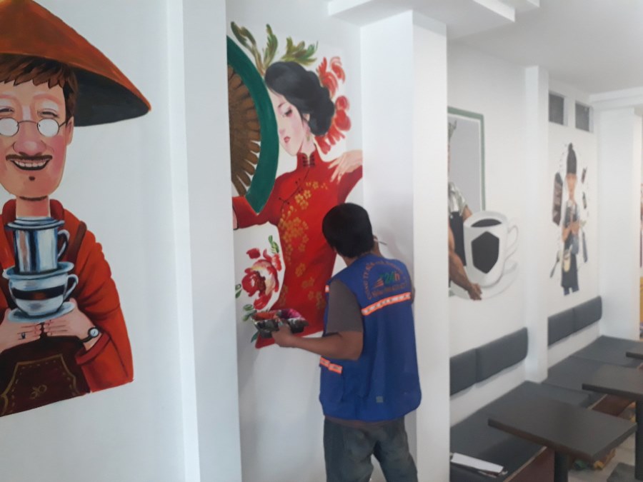 Dịch vụ vẽ tranh tường24