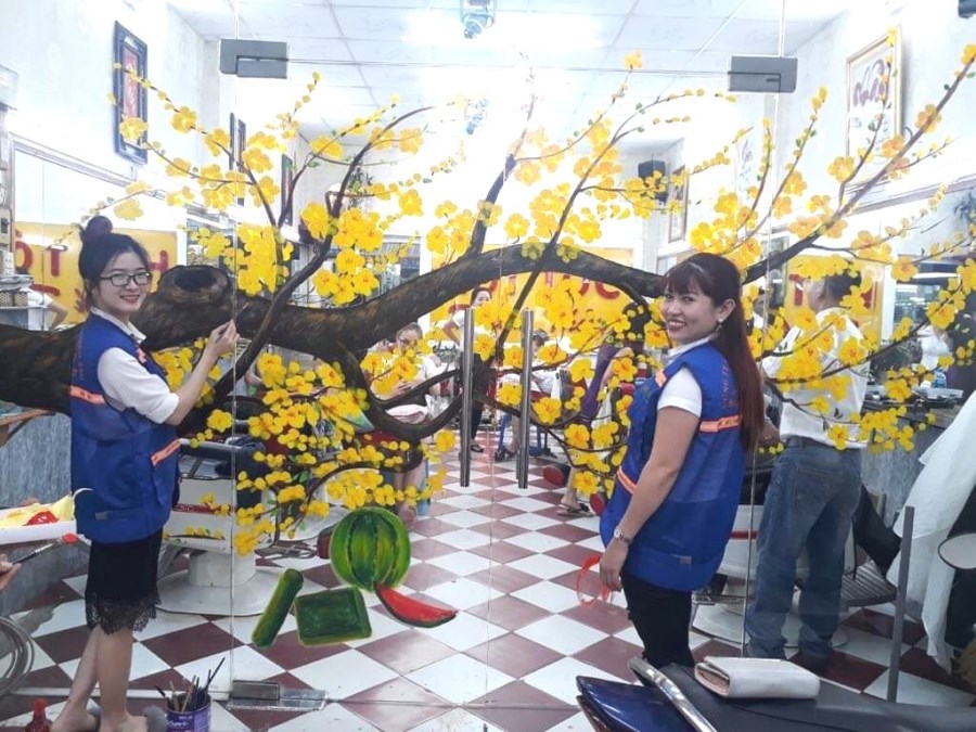 Dịch vụ vẽ tranh tường39